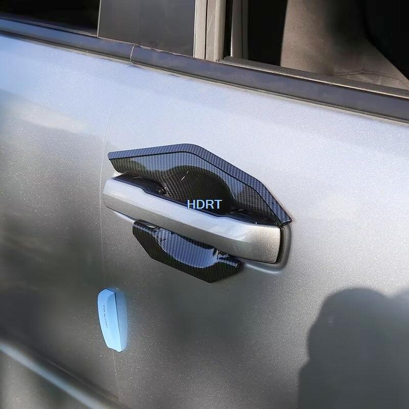 For Toyota Tacoma 2024 + Car Style Door Bowl Frame Gate Handle Cover Body Kit Protector Decoration Accessories Exterior Sticker