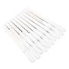 10Pcs Sewing Fabric Pencils Erasable Water Soluble Dressmaker Marking Chalk with Brush Cap Home Marker Tracing Tools