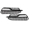 Front Lower Bumper Fog Light Cover Grill Fit A3 S3 S-Line 2013-2016