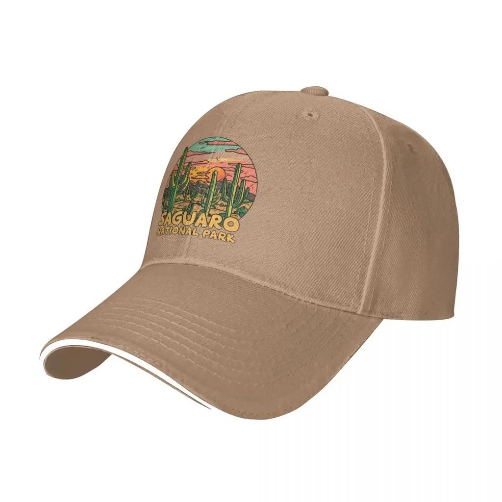 Saguaro National Park Arizona Tucson Cactus Pool Party Baseball Caps For Mens Personalized Male Beach Golf Hat Trucker Cap