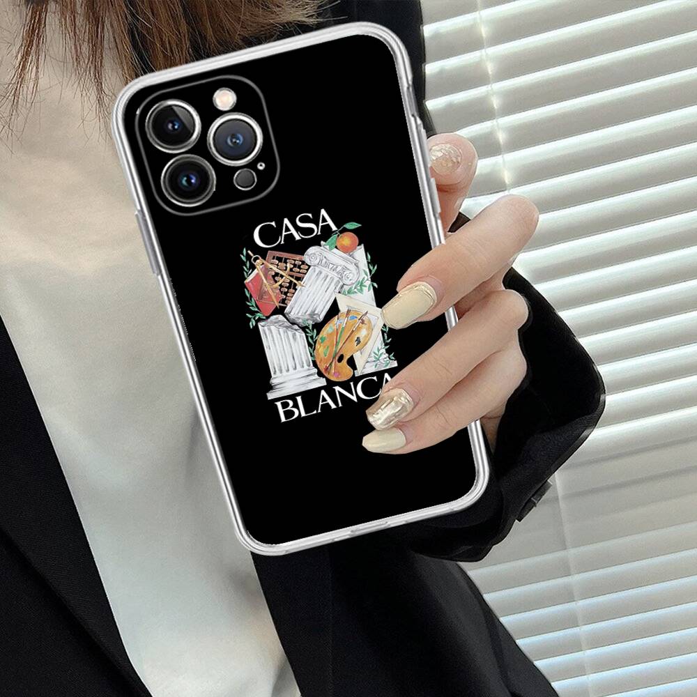 

Hot C-Casablanca For IPhone 17 16 16e 15 14 13 12 11 Pro Max Mini Plus Phone Case iPhone 16 pro