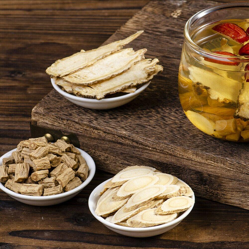 Organic Astragalus Angelica Codonopsis Herbal Tea 120g Natural Energy Support