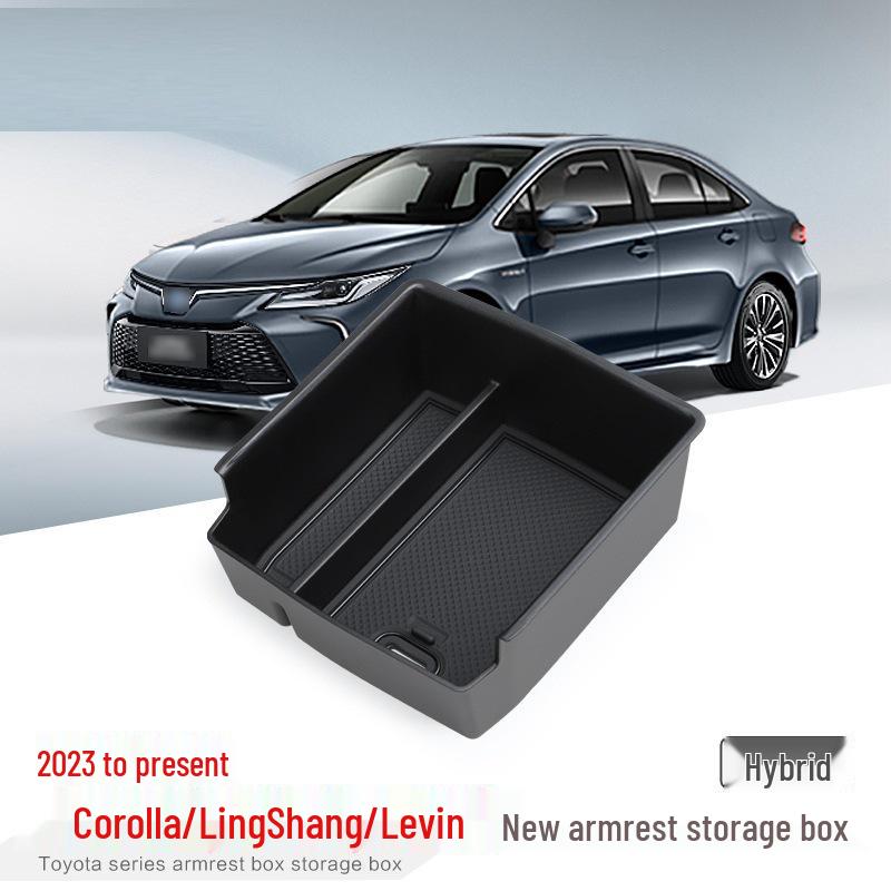 23-24 Corolla Levin Center Console Armrest Storage Box - Car Modification Accessory