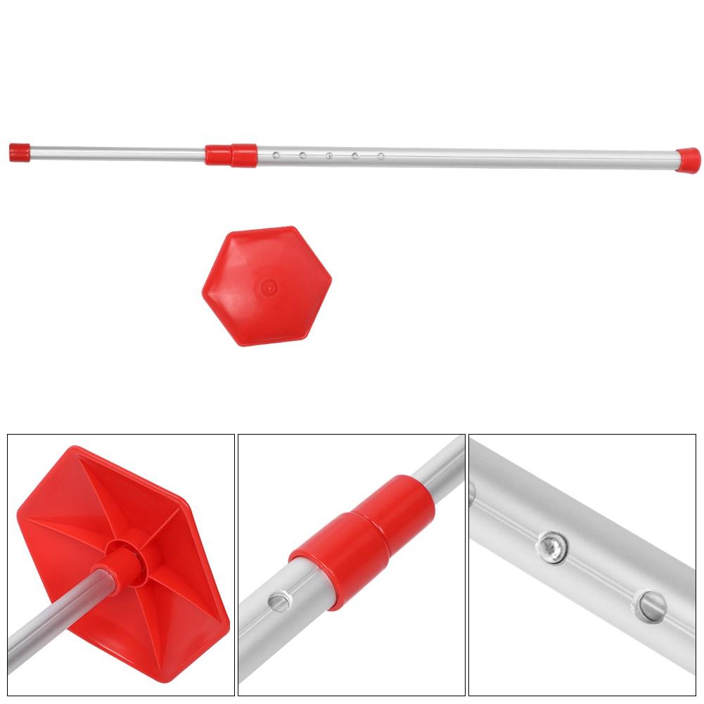 Aluminum Alloy Telescopic Golf Club Bag Protection Stiff Arm Stand Pole Support Bracket