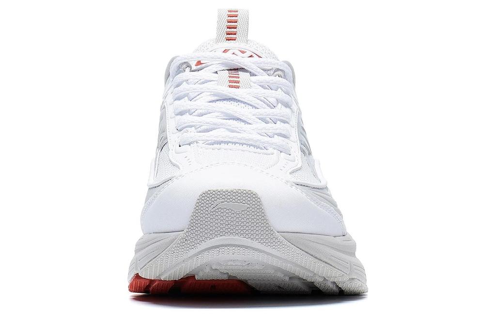 Li Ning Comet LITE Slip Resistant Abrasion Resistant Low top Casual Shoes Women's White Red AGCT236-3