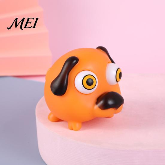 Animal Stress Relief Toy Popping Eyes Squeeze Toy, Cartoon Sensory Focus Aid Hand Relaxation Fidget Party Favors