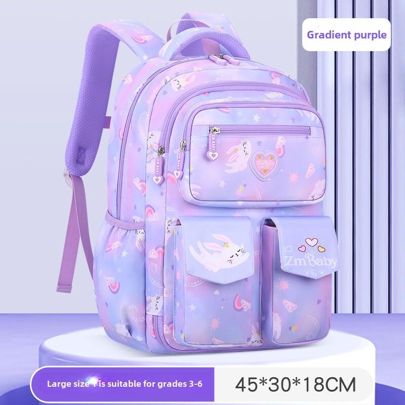 

Cute School Backpacks for Primary School Girls Cartoon Bookbag Kids School Bags Large Capacity Backpack Lightweight Backpack