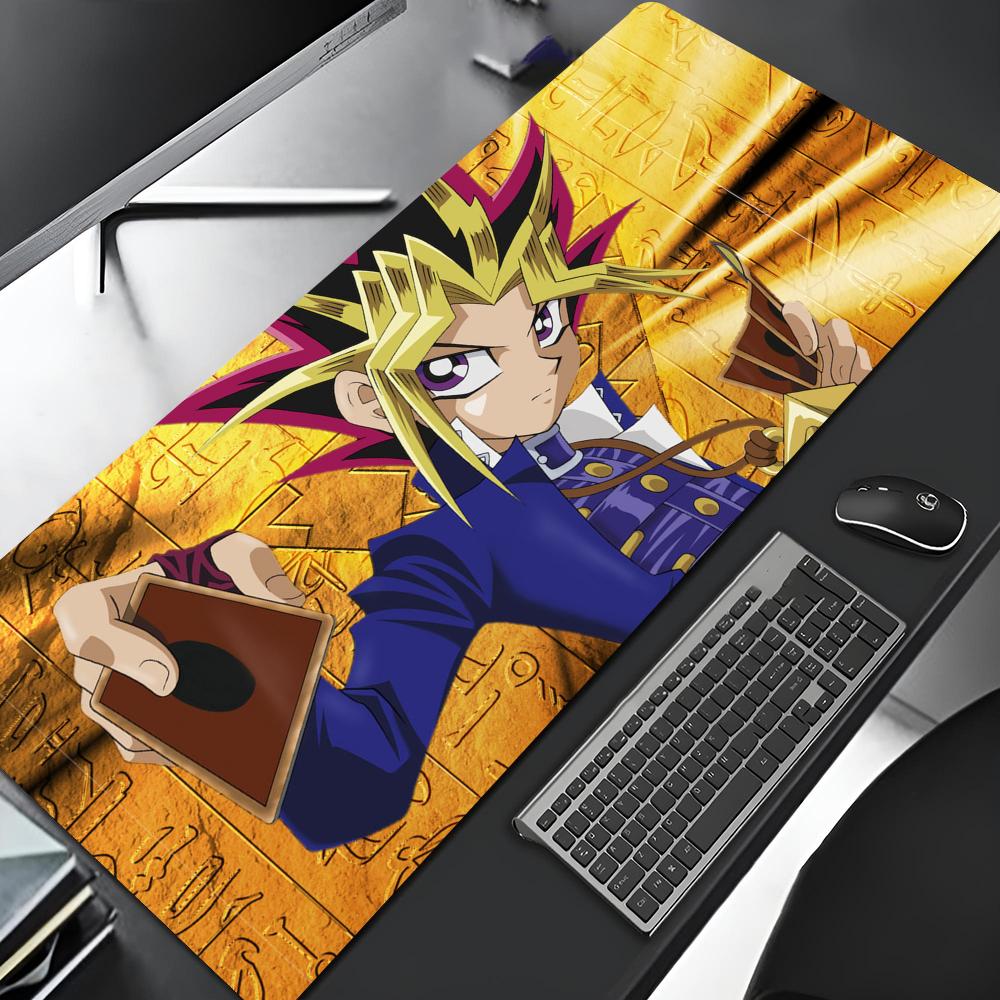 Yu Gi Oh Mouse Pad Cartoon Lockedge Large Gaming Pad Computer Gamer Keyboard Mat Desk Mousepad PC Desk Pad