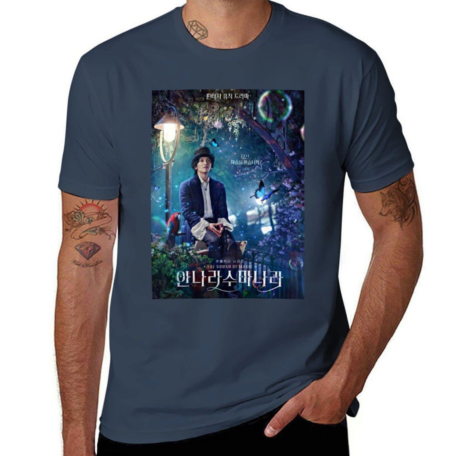 The Sound Of Magic Kdrama Tshirt No Iron Casual Short Sleeve Top S
