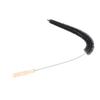 , flexible dryer vent brush, robust  , easy to grip wooden handle, for cleaning tumble dryers, under furniture and appliances