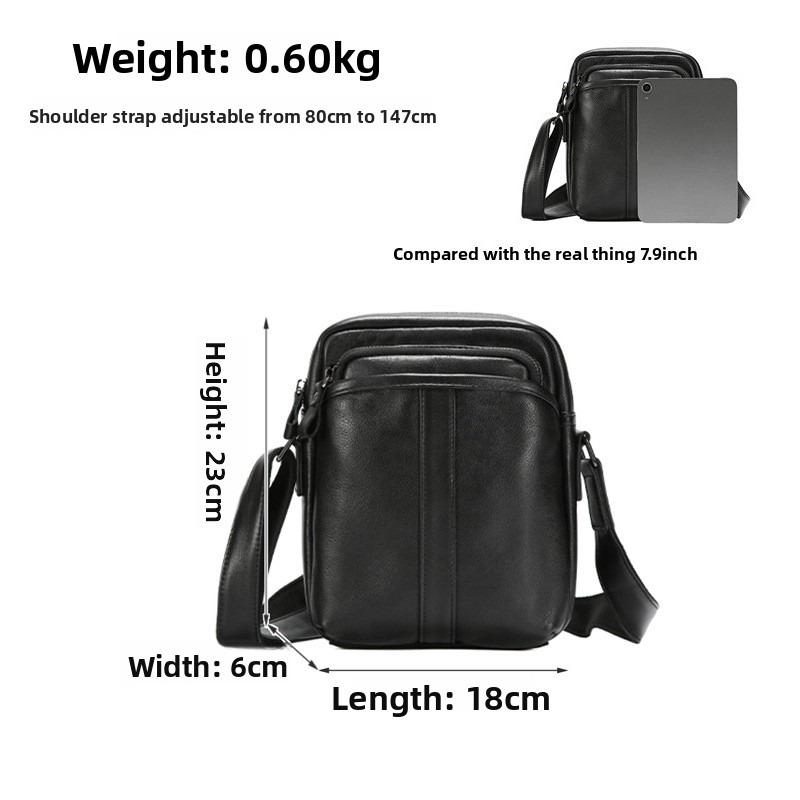 Men's Crossbody Bag, Commuter Casual Single-shoulder Bag, Business Travel Portable Men's Bag, Multi-functional Bag