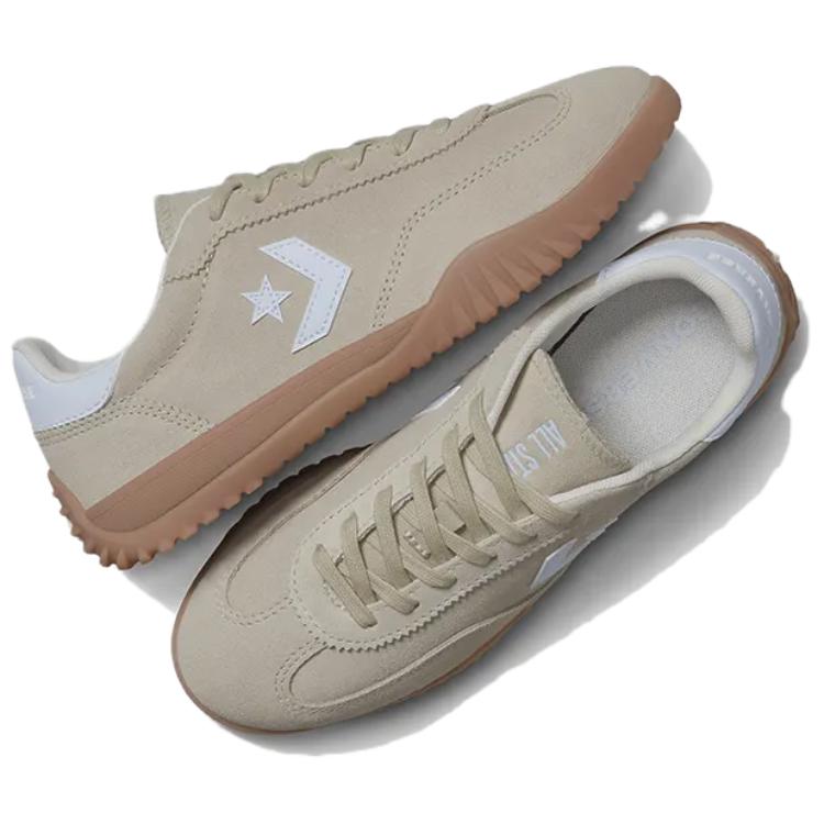 Converse Run Star Trainer Comode Versatili Resistenti Scarpe Casual Basse Sneaker da Donna Beige A15087C