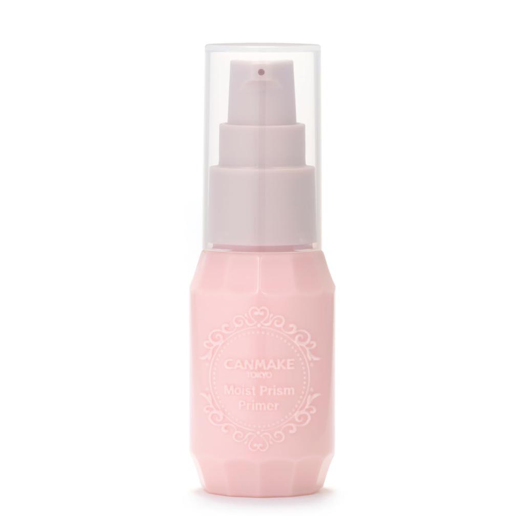 CANMAKE Moist Prism Primer [All 3 Colors] 25g - Hydrating Makeup Base with Radiant Glow, UV Protection, Skincare Benefits