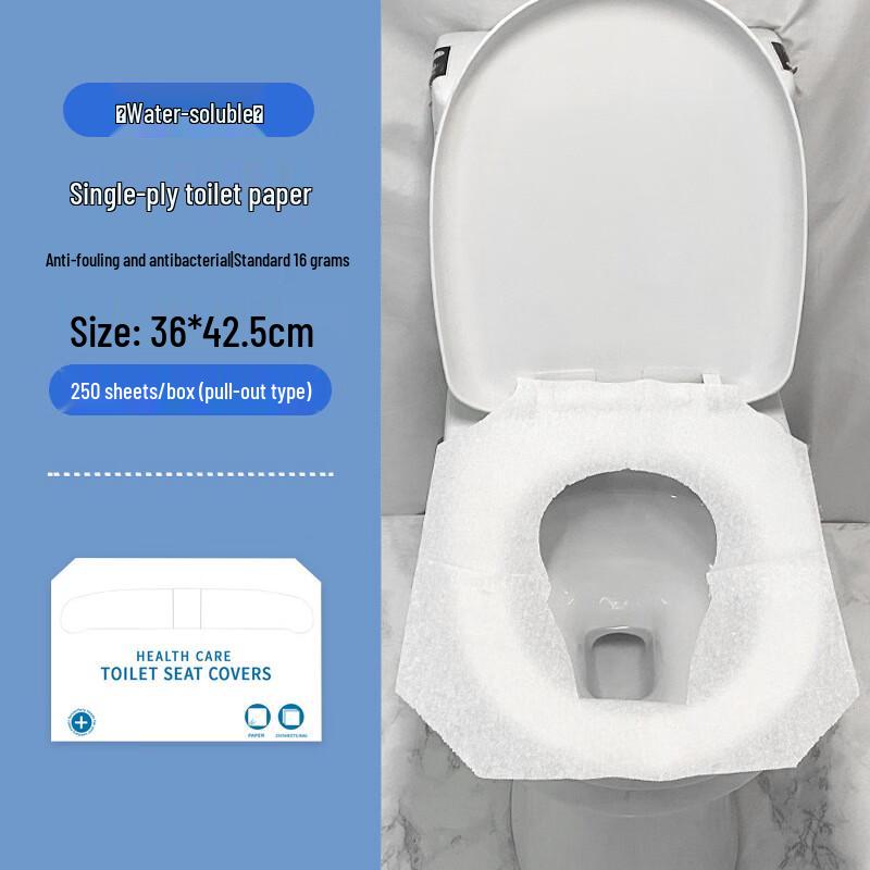DIANA Flushable Disposable Toilet Seat Covers (250 Sheets)