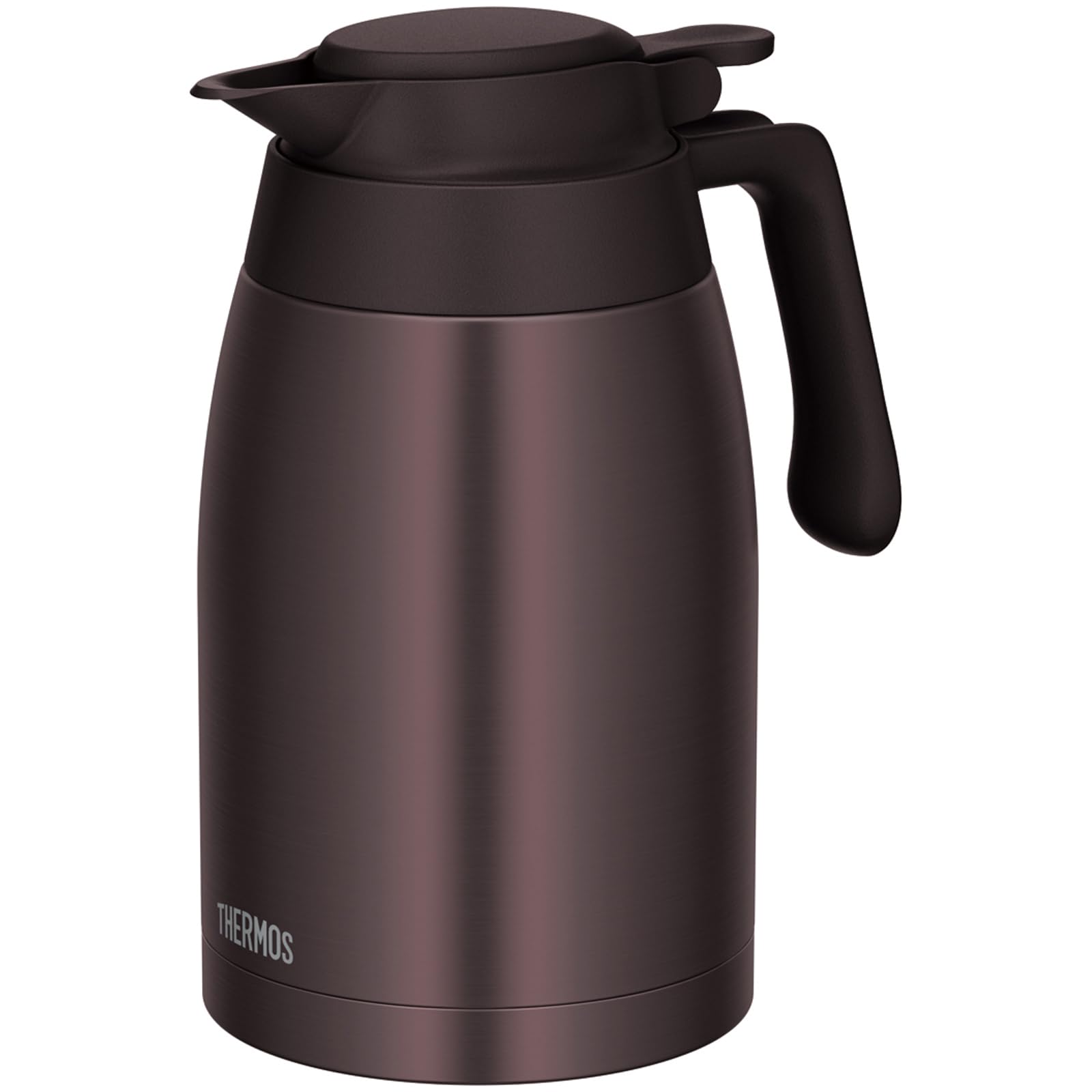 

Thermos Stainless Steel Insulated Tabletop Keeps Food Hot or BW Pot, 1.5L, Brown, Pot, Cold, TTG-1500