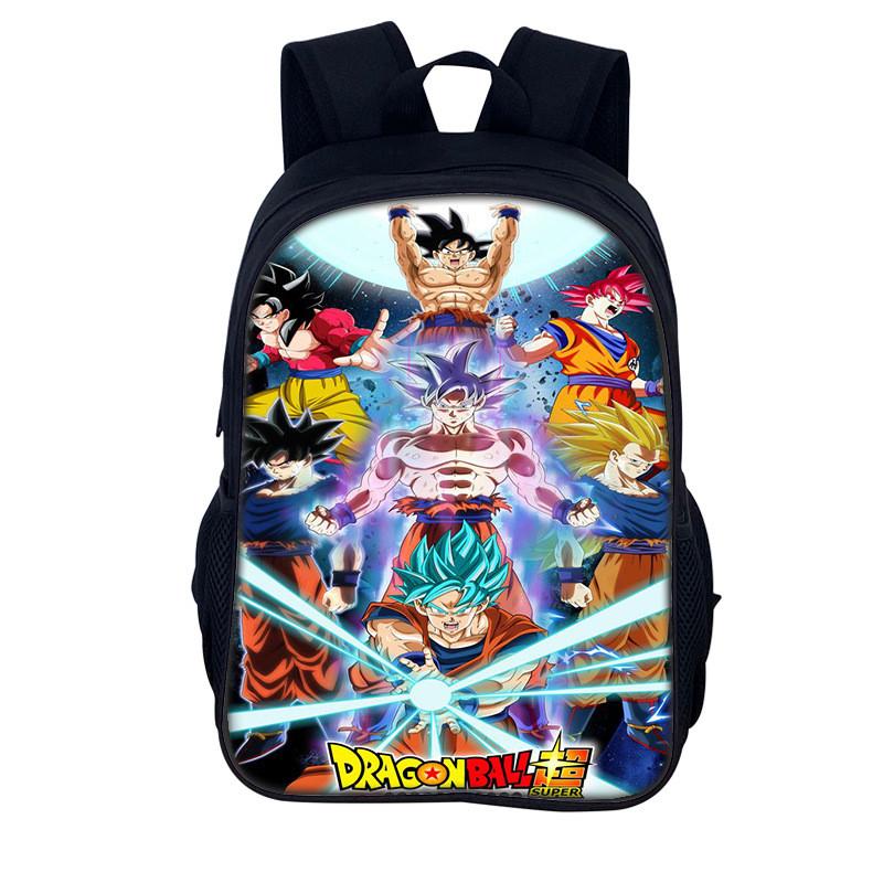 Dragon Ball Ryggsäck För Män Kvinnor Nylon Vardaglig Skolresväska