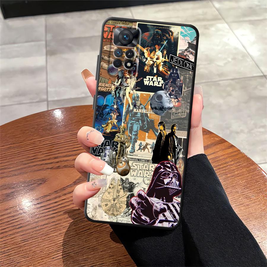 Funda Phone Cover Case for Xiaomi Redmi Note 10 11s 12s 9 14 11 10S 9S 13 Pro Plus 12 Pro 7 8 Cool A- Anakin S-Skywalker