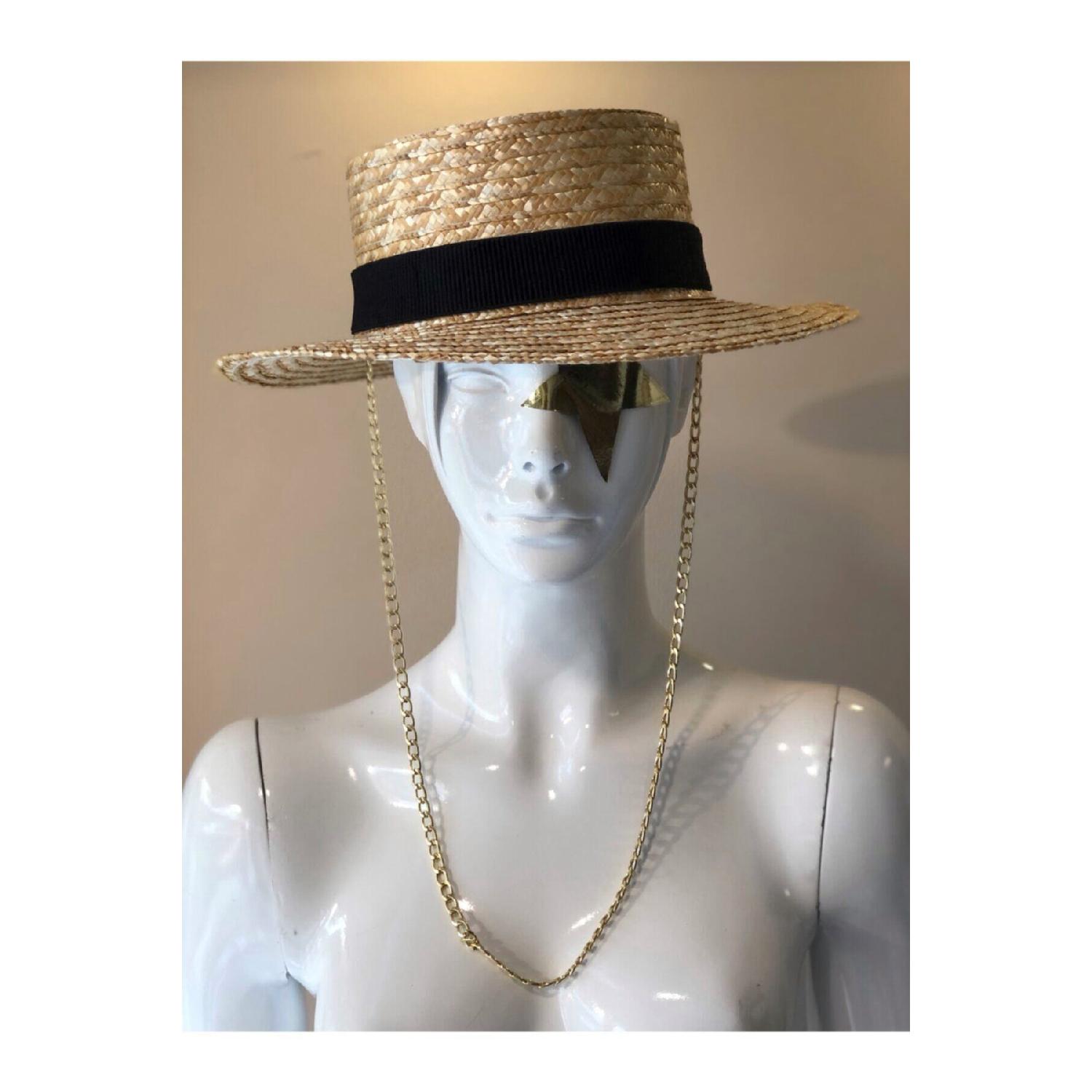 

Соломенная шляпа Боите (Соломенная шляпа с цепочкой) Standart