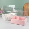 Pet Clear Cake Bag Gift Box With Handle Flower Storage Boxes Party Favor Decorative Engagement Proposal Celebration Ceremony