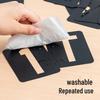 Black PP Number & Letter Template Ruler for DIY Spray Painting