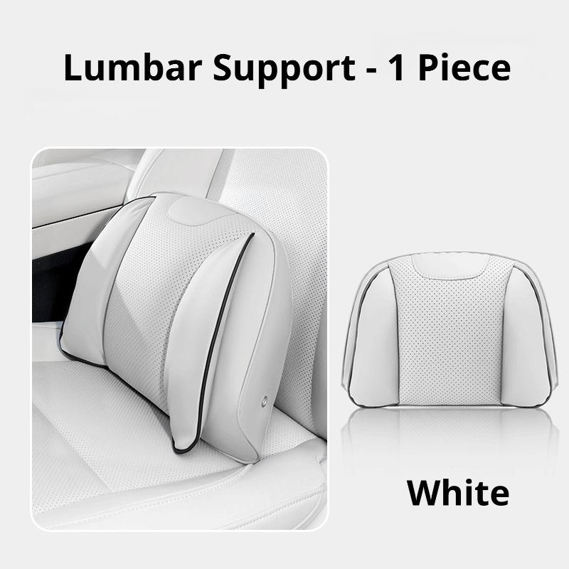For XPENG Car Headrest Pillow Lumbar Support Nappa Leather Breathable Fit P7 P7+ G6 G7 G9 X9 L03 MONA Car Interior Accessories