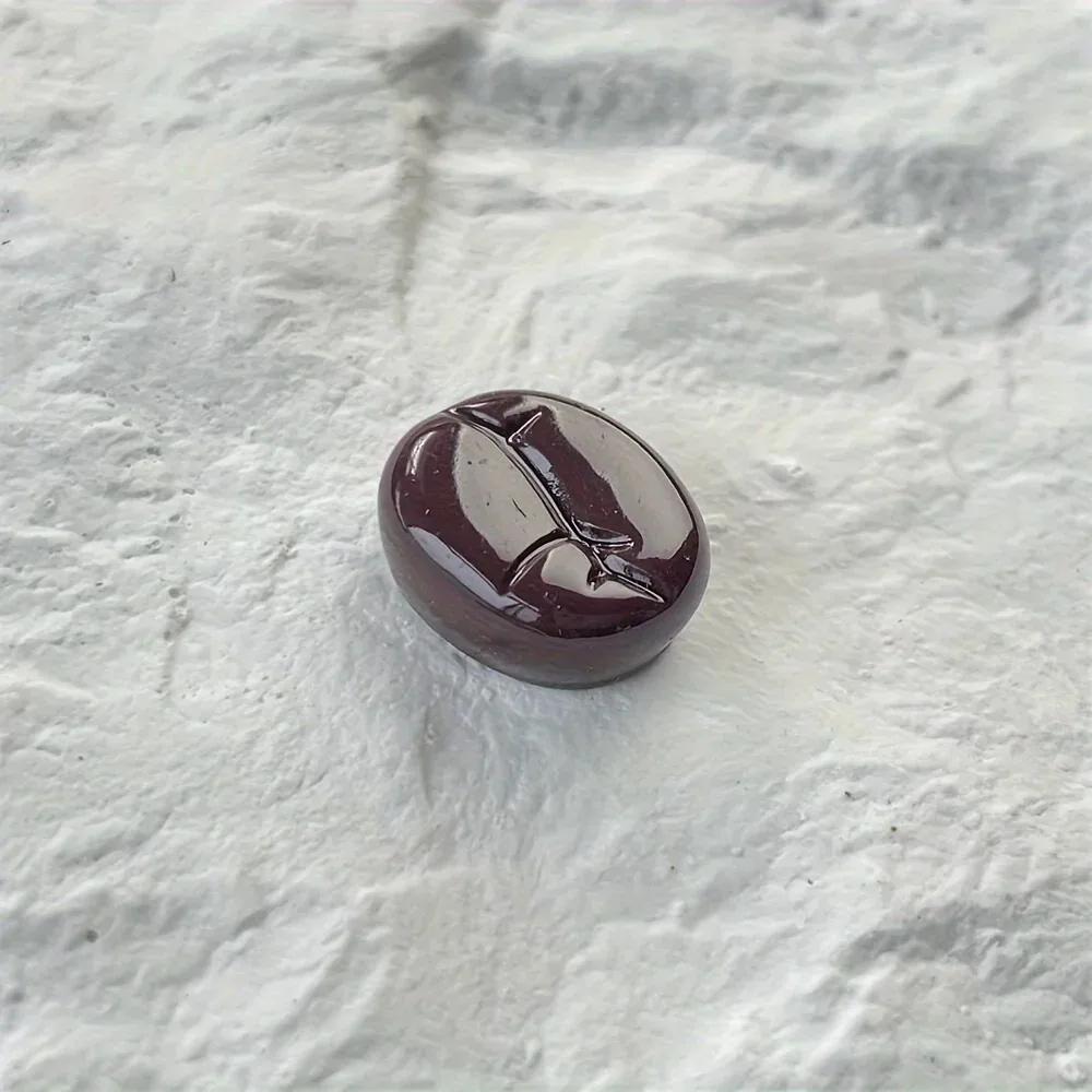 10pcs Coffee Chocolate Simulated Food Refrigerator Magnets, Kawaii Refrigerator Magnets, Whiteboard Stickers