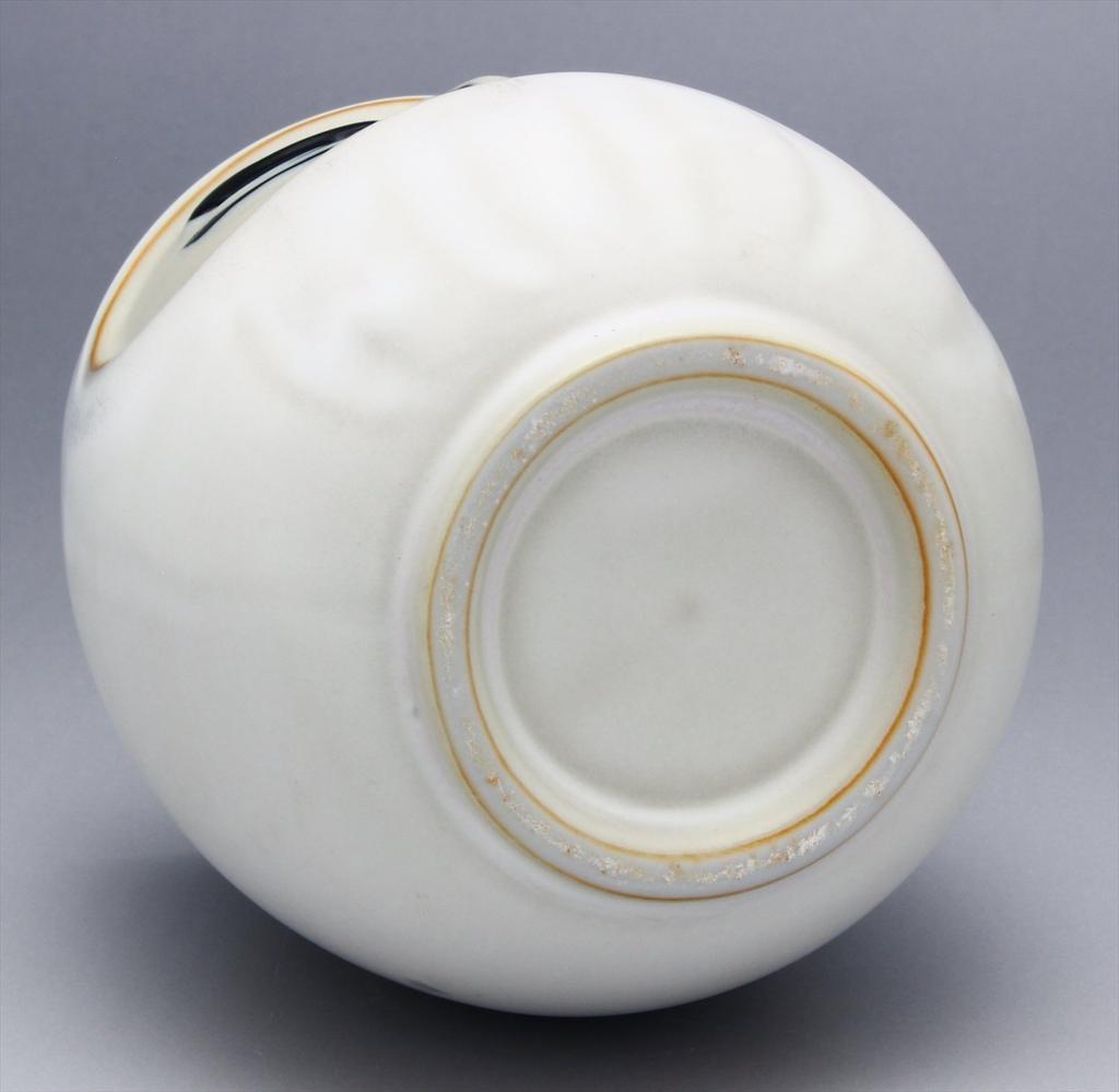 Mino Ware Feng Shui Daruma Sushi Tea Cup White (Health LuckWarding Off Misfortune) K11210