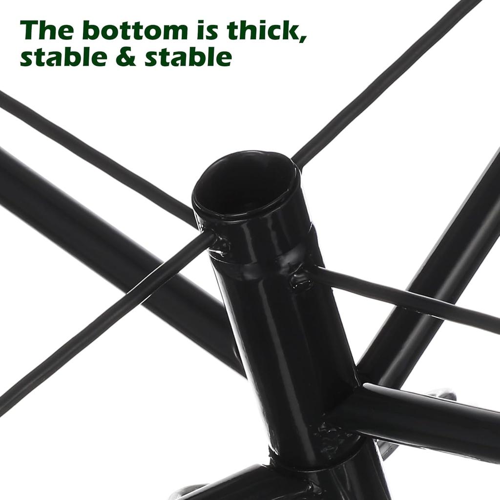 Metal Christmas Tree Stand, Christmas Tree Stand for Artificial Tree Folding Stand, Replacement Xmas Tree Stand Base for Artificial Tree 0.7 in