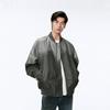 Peacebird Unisex Gradient Baseball Jacket