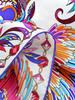New Colorful Swan Printed Natural Silk Twill Square Scarf Women's Spring Autumn Real Silk Scarves Ladies Shawl Adult Luxury Gift