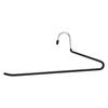 Amazon Basic Trouser Hangers with Rubber Non-Slip Backing, Black/Silver, Pack of 30