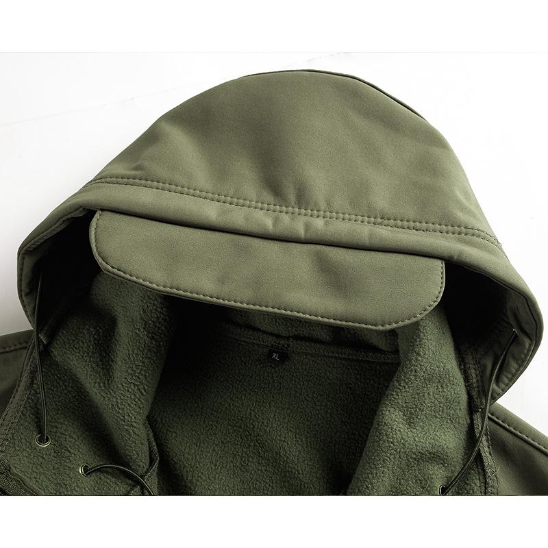 Men's Sharkskin TAD Softshell Windbreaker & Waterproof Winter Cycling Pants Set