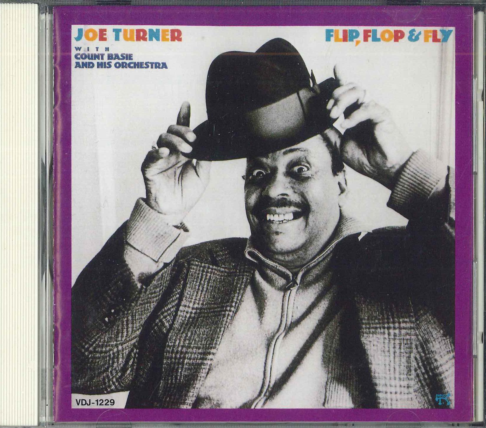 

CD OE TURNER, THE COUNT BASIE ORCHESTR - Flip, Flop & FLY VDJ1229 VICTOR 1989 Japan Jazz Used