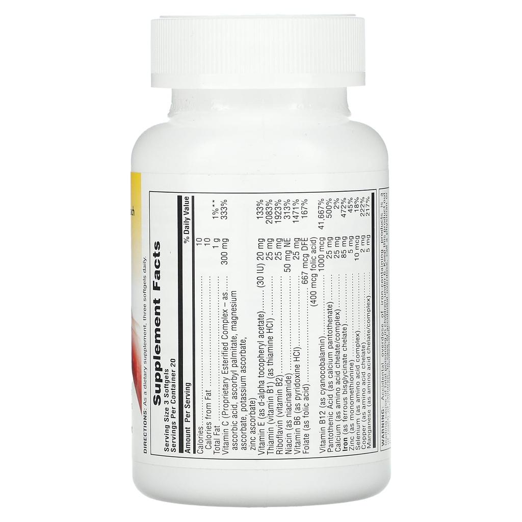 Hema-Plex, 60 fast-acting softgels