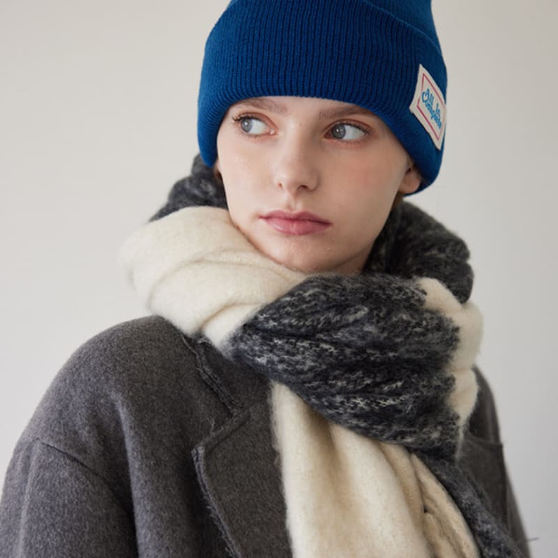 ALLINCOMPLETE Half&Half Chunky Muffler (4 Colors)