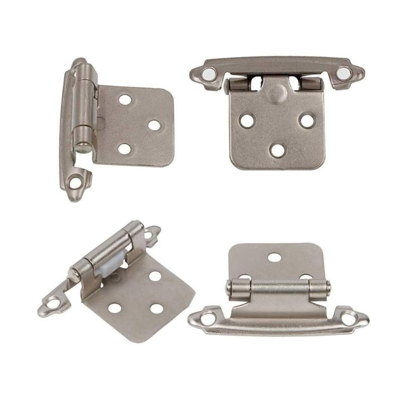 10 Pack Metal Cabinet Hinges Easy To Install Door Hinges Thickened Heavy Duty Cabinet Door Window Hinge for Furniture