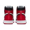 Air Jordan 1 Retro High Satin Black Toe Sneakers da donna Rosso Bianco-Varsity-Rosso CD0461-016