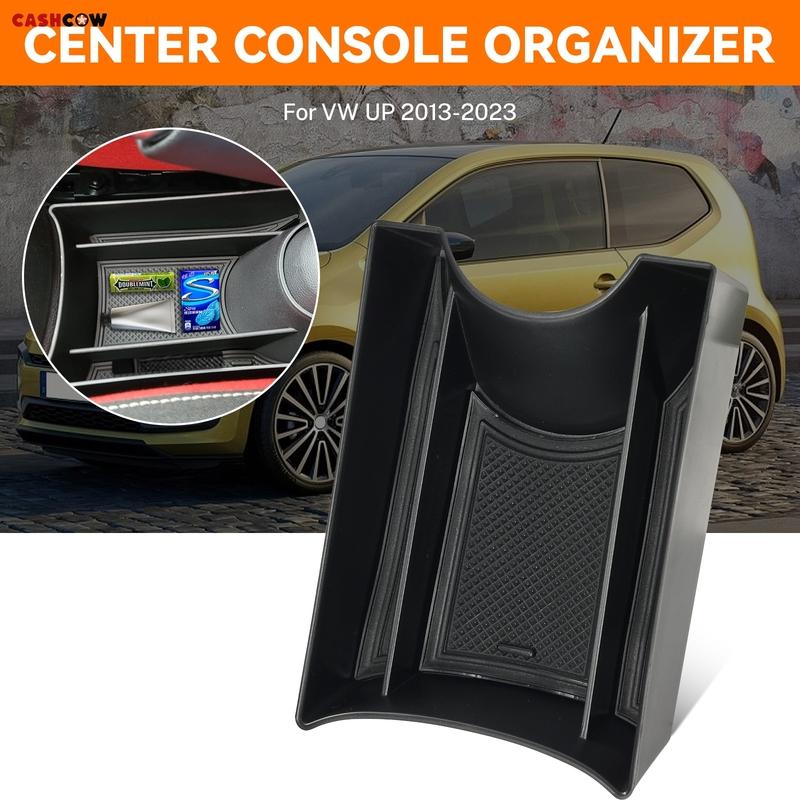 

For VW UP GTI e-UP! Seat Mii Skoda Citigo Citigo-e iV Armrest Organizer Storage Box Container Pallet Center Console Tray Holder