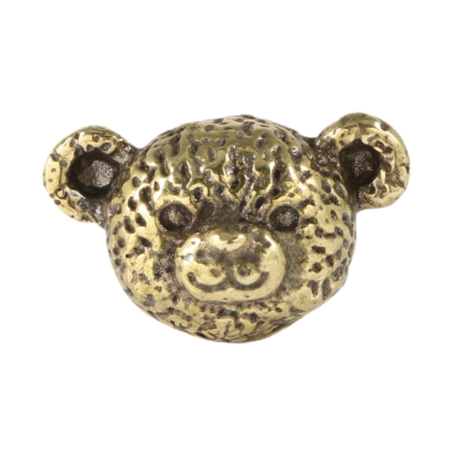 

Brass Bear Handle Decorative Pull Home Decoration Cabinet Knob Wardrobe Door Pull for Closet Bathroom Kindergarten Gate Home