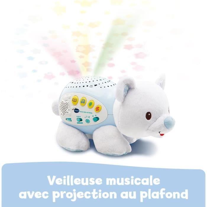 VTech - Veilleuse musicale Ourson Dodo Nuit Étoilée