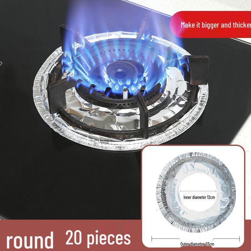High-Temperature Resistant Aluminum Foil Gas Stove Protector Pads