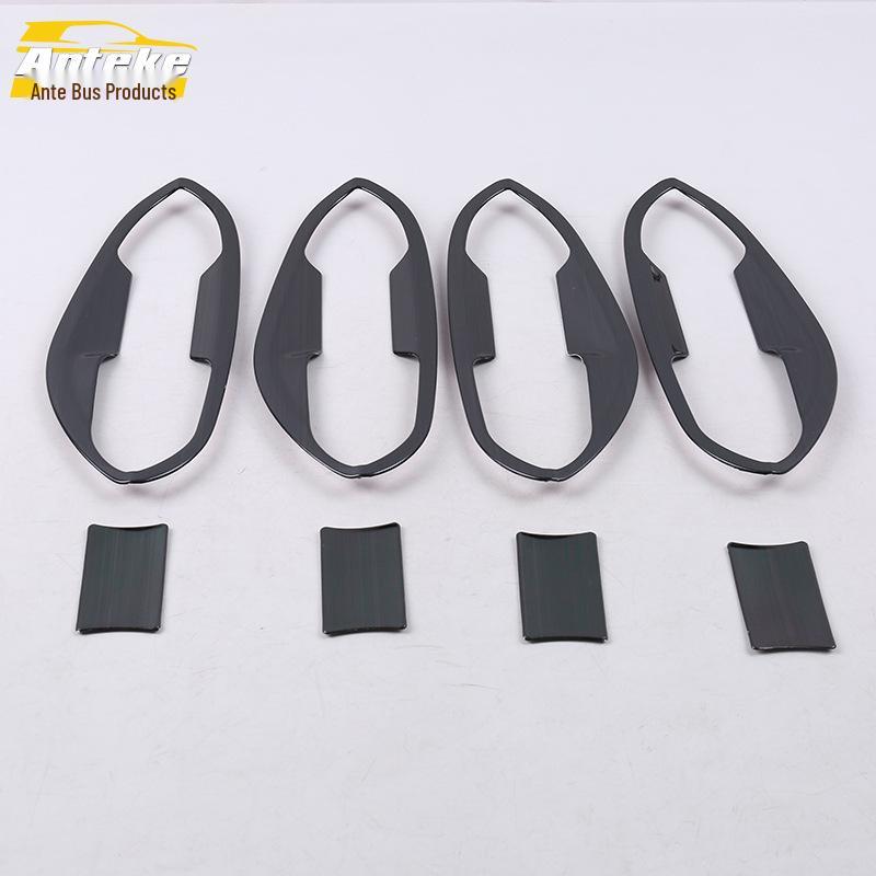 Set of Stainless Steel Door Bowl Covers for Ford Escort - Fits 16 Models