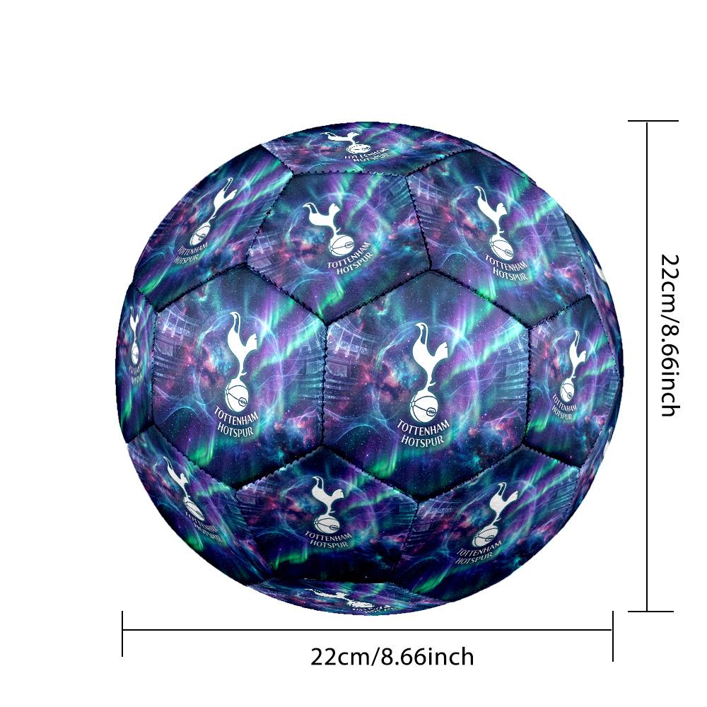 Tottenham Hotspur Theme soccer ball Size 5 Soccer Ball Soft Touch Professional Training Football for Outdoor Sports
