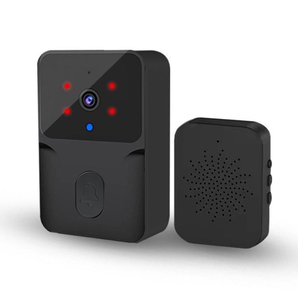 WiFi Wireless HD Smart Doorbell with Night Vision and Intercom Recording