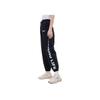 Fila Fusion Loose Letter Woven Sports Long Pants Women Bottoms Deep-Black T11W232802F-BK