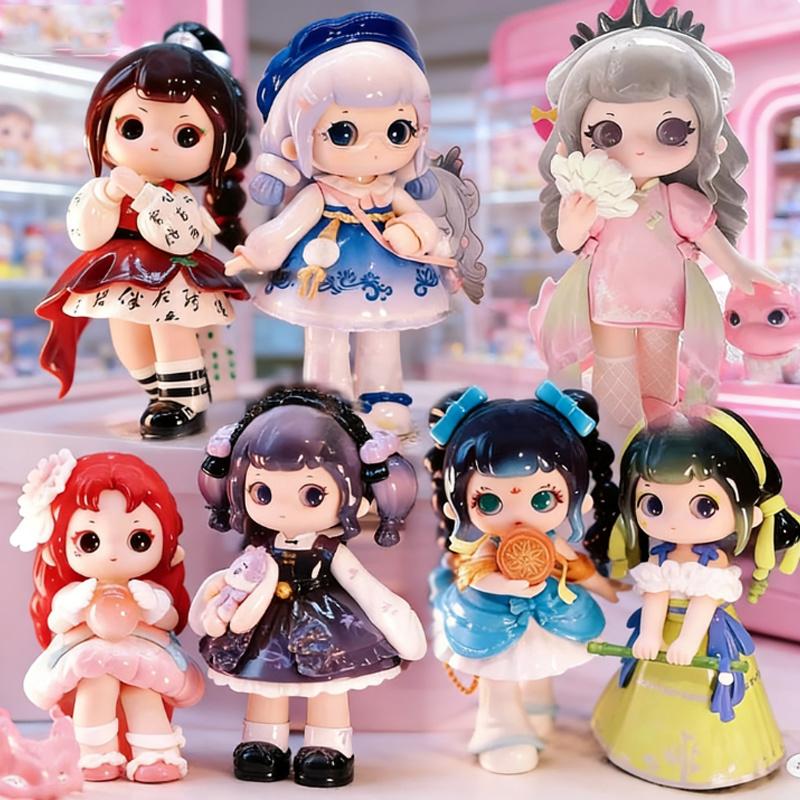 Ziyuli Adance Like A Fairy Series Blind Box Toys Kawaii Anime Action Figure Surprise Mystery Box Dolls Girls Gift