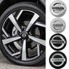 56/60mm Poklice na střed kola pro auto Stylingové kryty středů kol Krytka emblému Náhradní kryt pro Nissan Juke Qashqai X-Trail Leaf Patrol GTR
