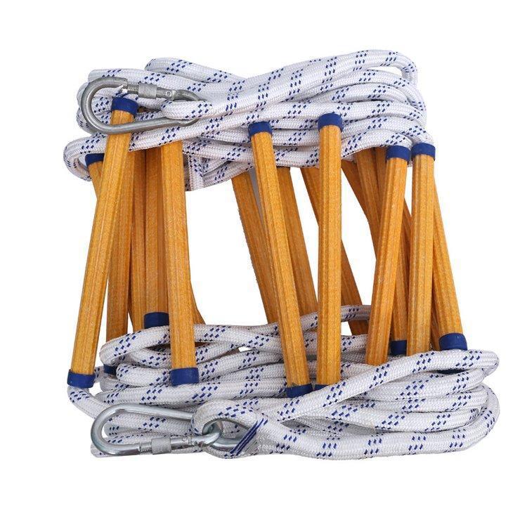 Rescue & Lifesaving Nylon Rope Ladder for High-Altitude and Well Escape Training