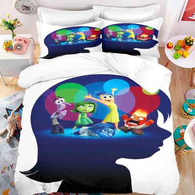 Cartoon Quilt Cover Inside Out 100% Polyester Cute Printed Soft Bedding Custom Made Home Baby Bedroom Comforter Children Gift