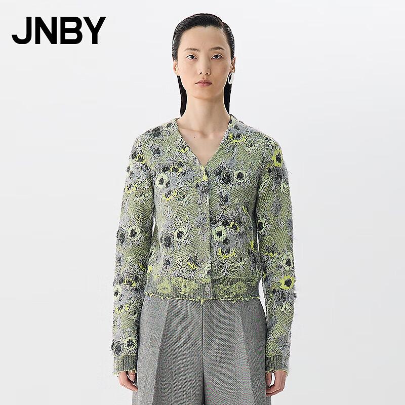 JNBY 2025 Spring V-Neck Cotton Knit Sweater S 22260₽